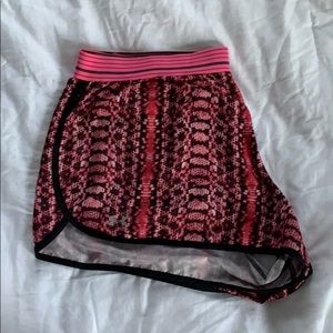 Pink Rattlesnake Pattern Under Armour Shorts